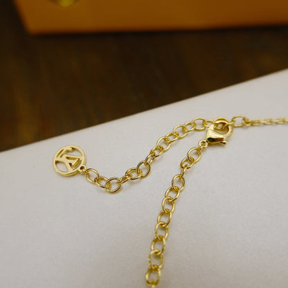 [Charm Aries Jewelry]BLOOMING SUPPLE NECKLACE BRASS