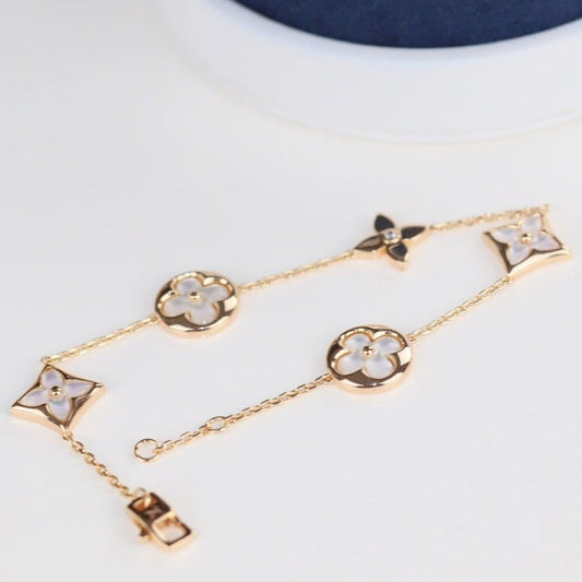 [Charm Aries Jewelry]LEAF CLOVER BRACELET