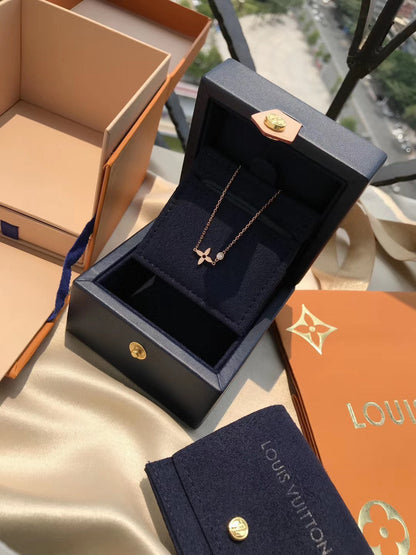 [Charm Aries Jewelry]BLOSSOM PENDANT PINK GOLD AND DIAMOND