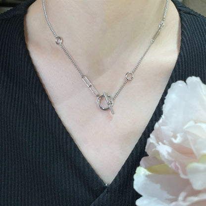 [Charm Aries Jewelry]HM STERLING CHAINE D'ANCRE HEART