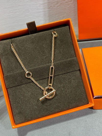 [Charm Aries Jewelry]HM STERLING CHAINE D'ANCRE HEART