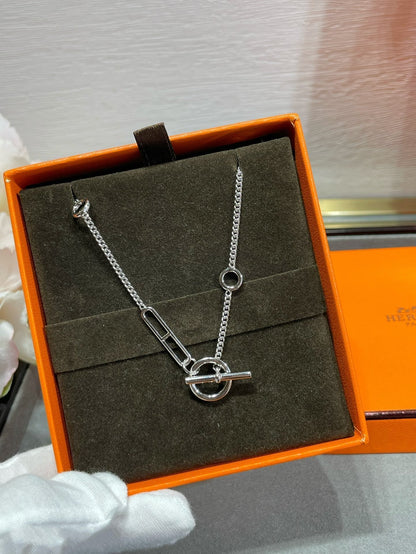 [Charm Aries Jewelry]HM STERLING CHAINE D'ANCRE HEART