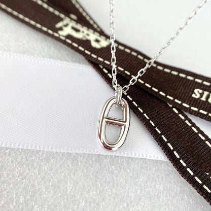 [Charm Aries Jewelry]HM PIG NOSE NECKLACE