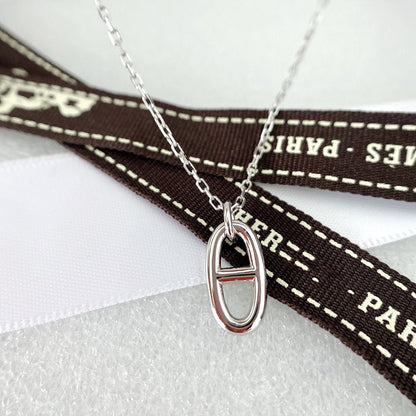 [Charm Aries Jewelry]HM PIG NOSE NECKLACE