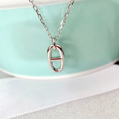 [Charm Aries Jewelry]HM PIG NOSE NECKLACE