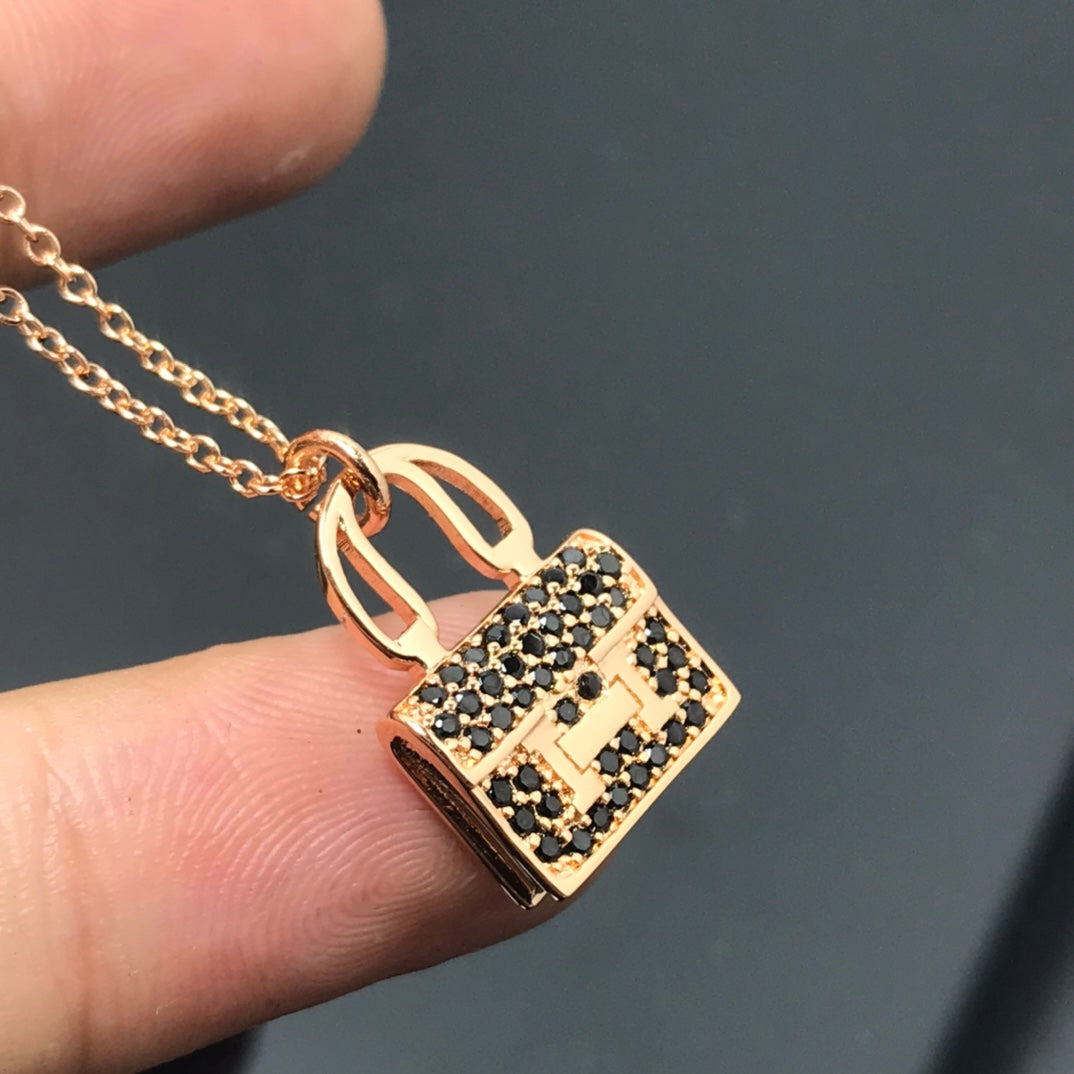 [Charm Aries Jewelry]HM NECKLACE ARRIVAL BLACK DIAMOND