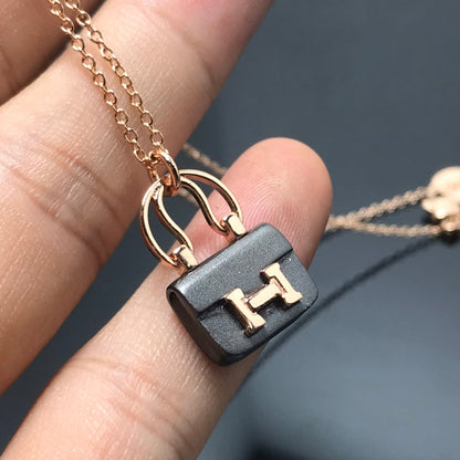 [Charm Aries Jewelry]WOMEN'S HM AMULETTES CONSTANCE PENDANT NECKLACE