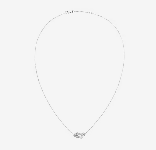 [Charm Aries Jewelry]FORCE 10 DIAMOND SILVER NECKLACE MINI MODEL