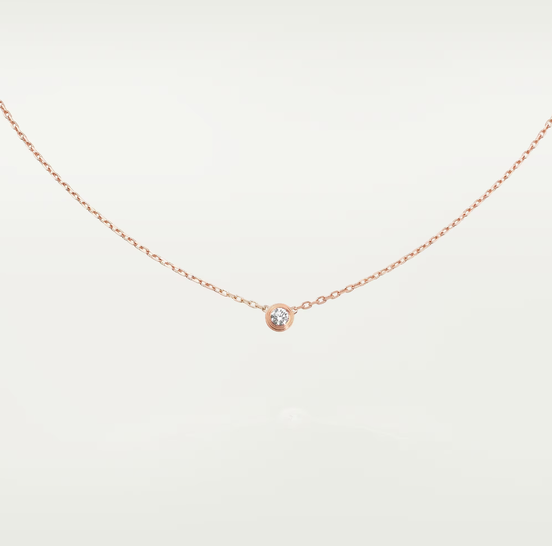 [Charm Aries Jewelry]DAMOUR DIAMOND NECKLACE