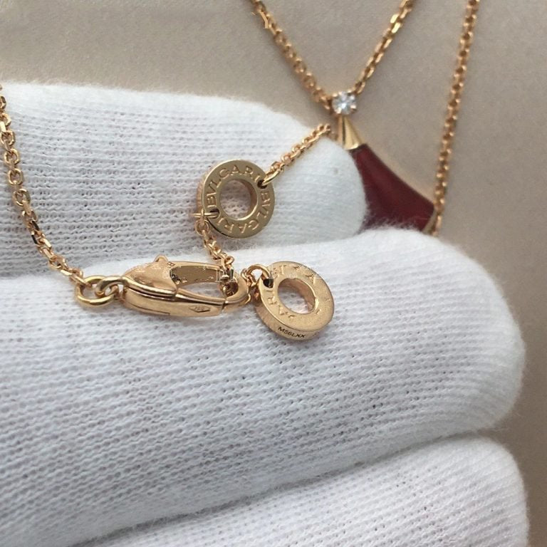 [Charm Aries Jewelry]DREAM NECKLACE CARNELIAN 1 DIAMOND
