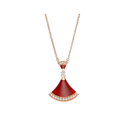 [Charm Aries Jewelry]DREAM NECKLACE CARNELIAN DIAMOND