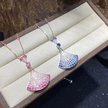 [Charm Aries Jewelry]DREAM NECKLACE AGATE SILVER DIAMOND