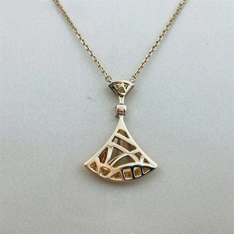 [Charm Aries Jewelry]DREAM NECKLACE PINK GOLD DIAMOND