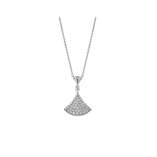[Charm Aries Jewelry]DREAM NECKLACE SILVER FULL DIAMOND
