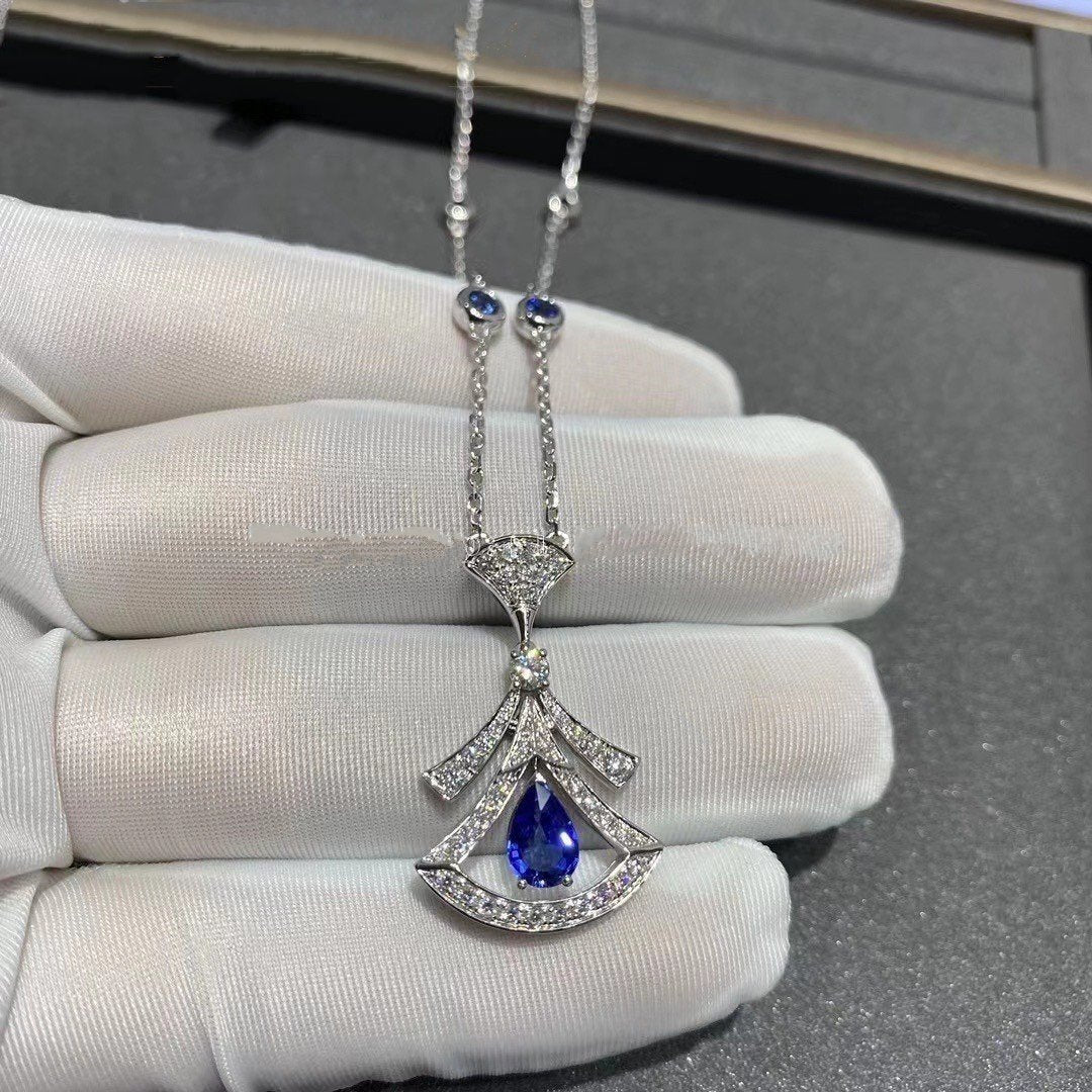 [Charm Aries Jewelry]DREAM NECKLACE AGATE DIAMOND SILVER
