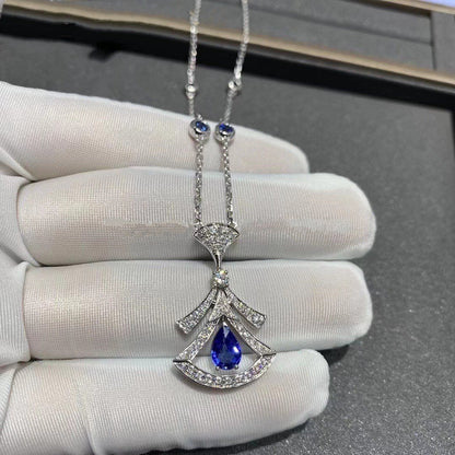 [Charm Aries Jewelry]DREAM NECKLACE AGATE DIAMOND SILVER