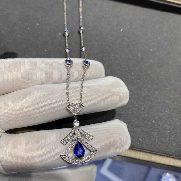[Charm Aries Jewelry]DREAM NECKLACE AGATE DIAMOND SILVER