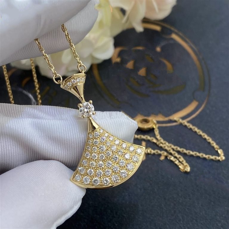 [Charm Aries Jewelry]DREAM NECKLACE GOLD FULL DIAMOND