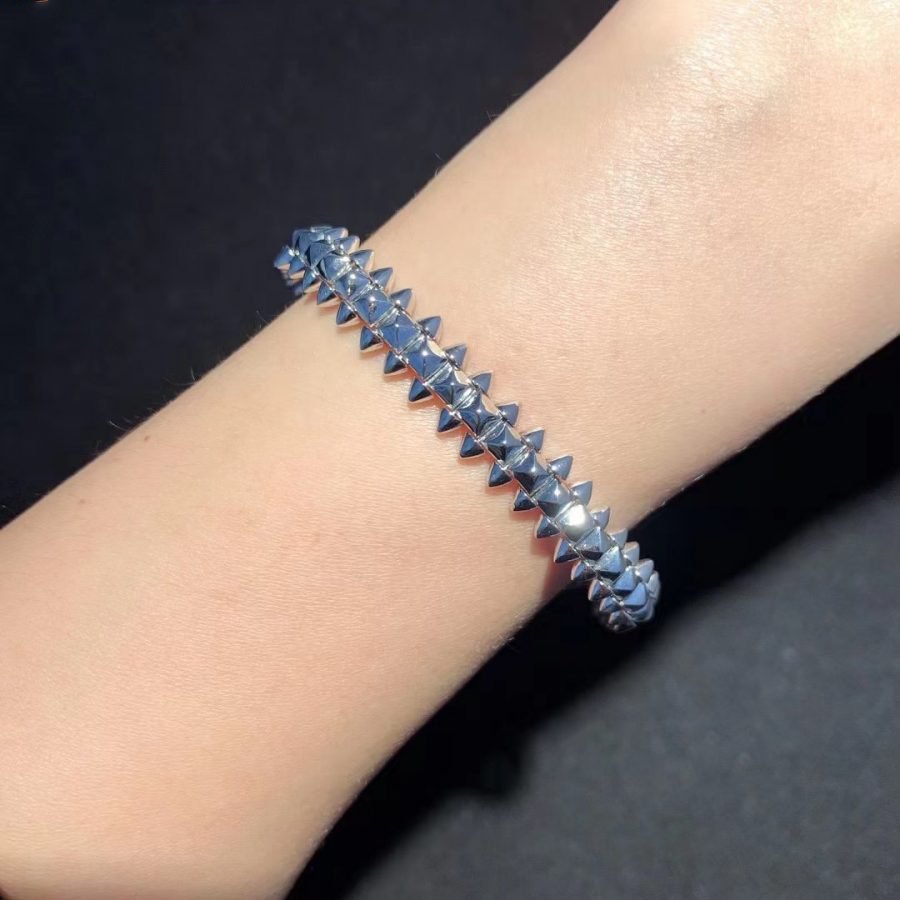 [Charm Aries Jewelry]CLASH SILVER BRACELET