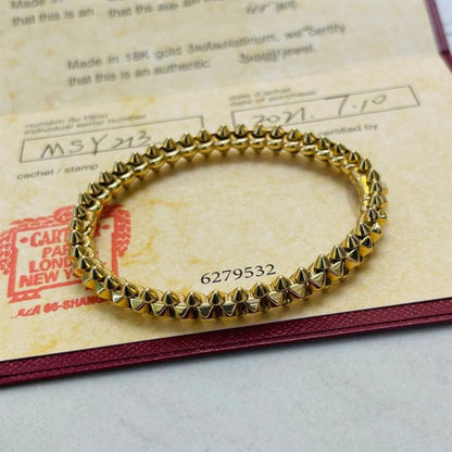 [Charm Aries Jewelry]CLASH GOLD BRACELET