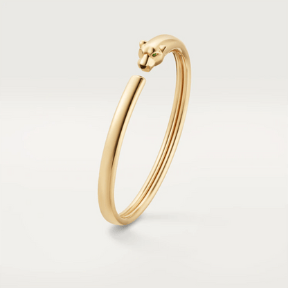 [Charm Aries Jewelry]PANTHERE GOLD OPEN BRACELET