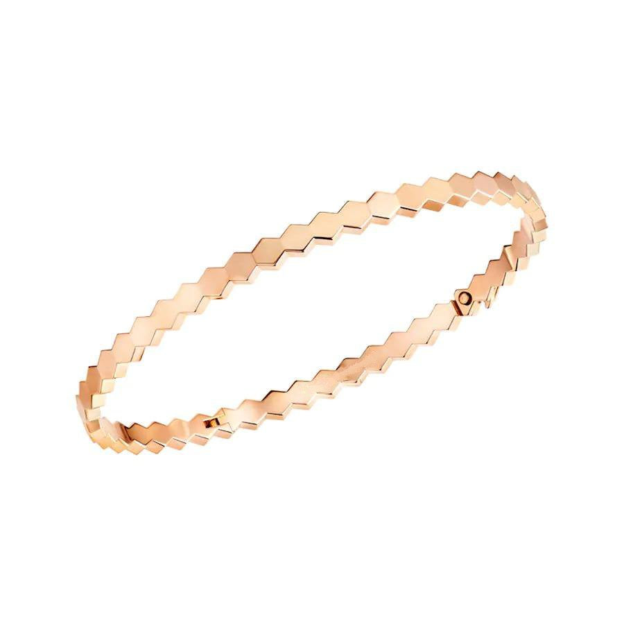 [Charm Aries Jewelry]BEE LOVE PINK GOLD BRACELET