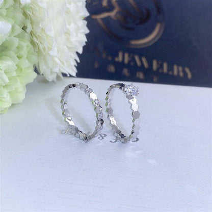 [Charm Aries Jewelry]BEE LOVE RING SILVER 1 DIAMOND