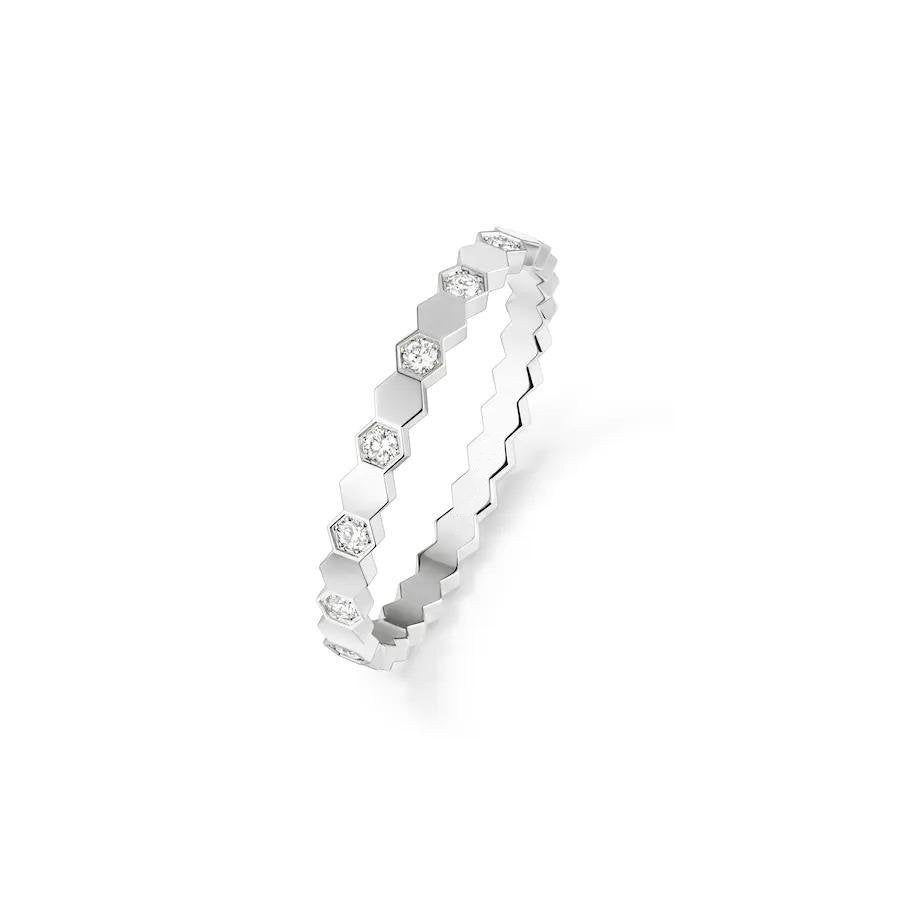 [Charm Aries Jewelry]BEE LOVE RING SILVER DIAMOND