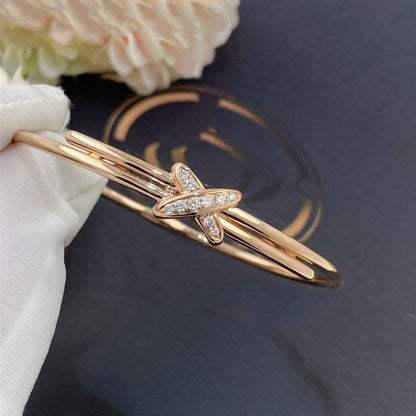 [Charm Aries Jewelry]JEUX DE BRACELET PINK GOLD DIAMONDS