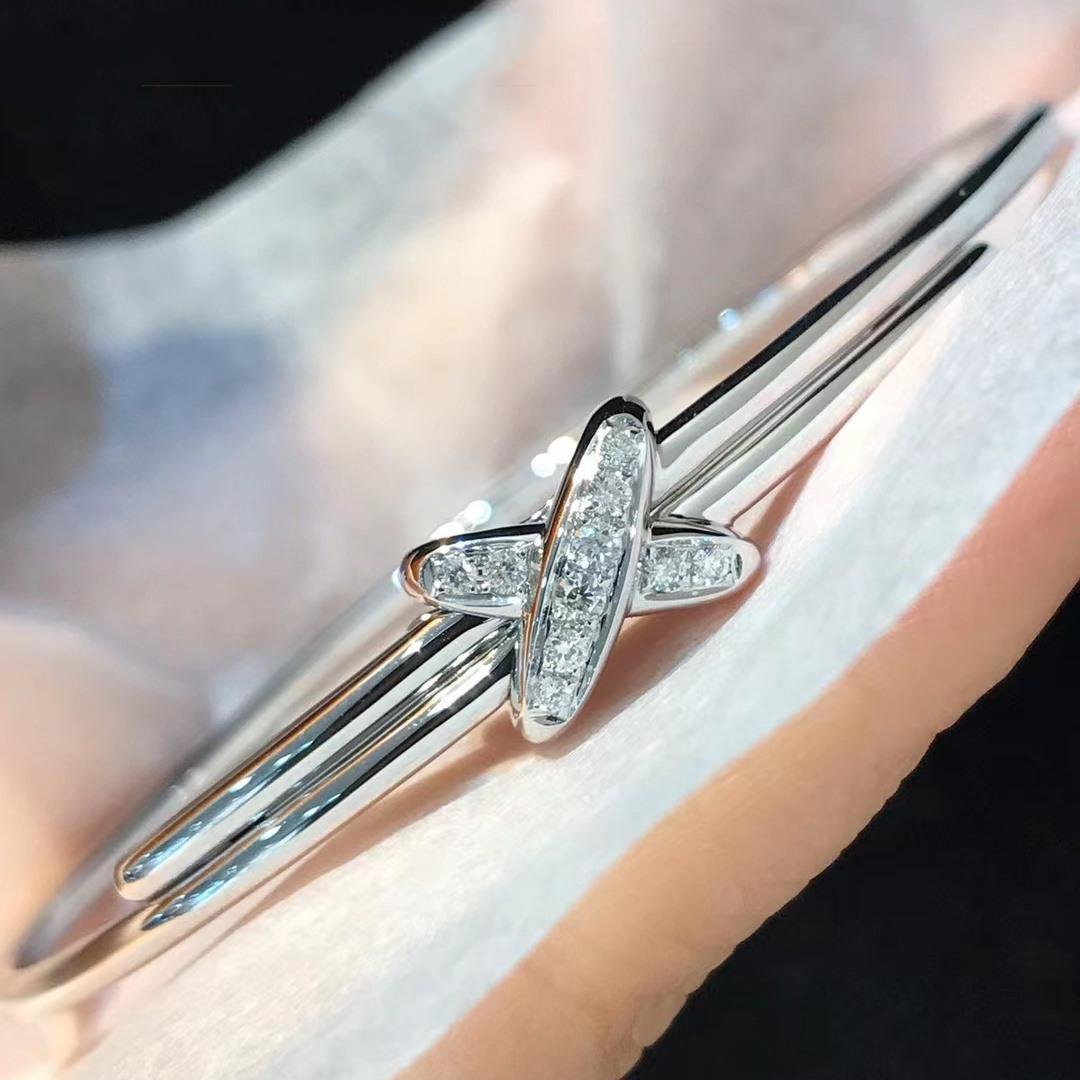 [Charm Aries Jewelry]JEUX DE BRACELET SILVER DIAMONDS