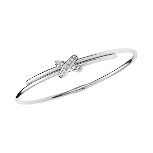 [Charm Aries Jewelry]JEUX DE BRACELET SILVER DIAMONDS