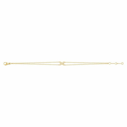 [Charm Aries Jewelry]JEUX BRACELET GOLD DIAMOND