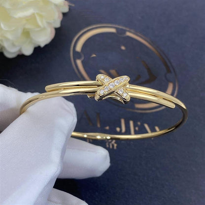[Charm Aries Jewelry]JEUX DE BRACELET GOLD DIAMONDS