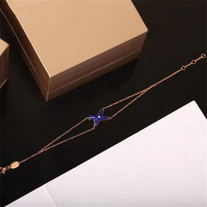 [Charm Aries Jewelry]Hollow Design Four-Leaf Clover Flower Shape Ring