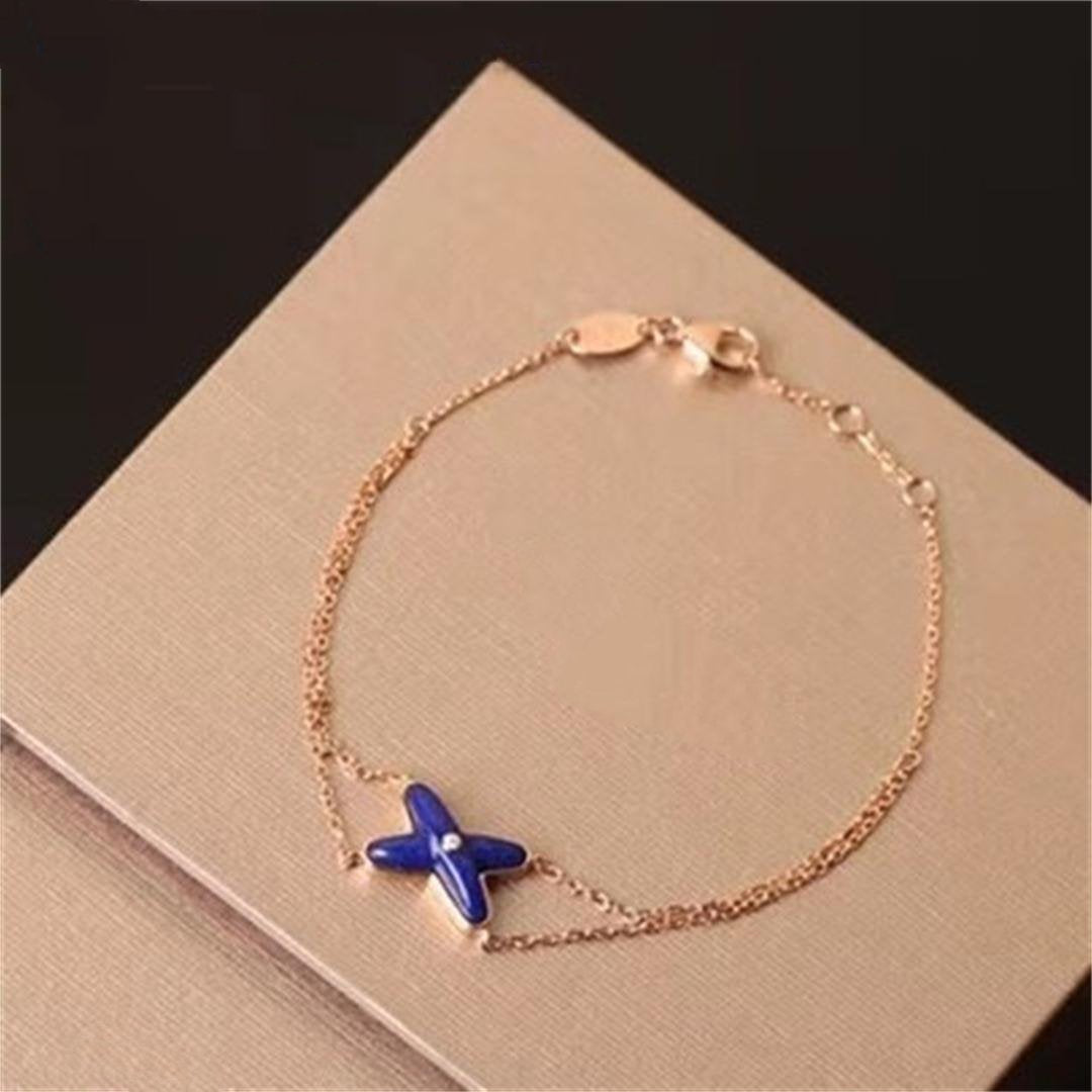 [Charm Aries Jewelry]Hollow Design Four-Leaf Clover Flower Shape Ring