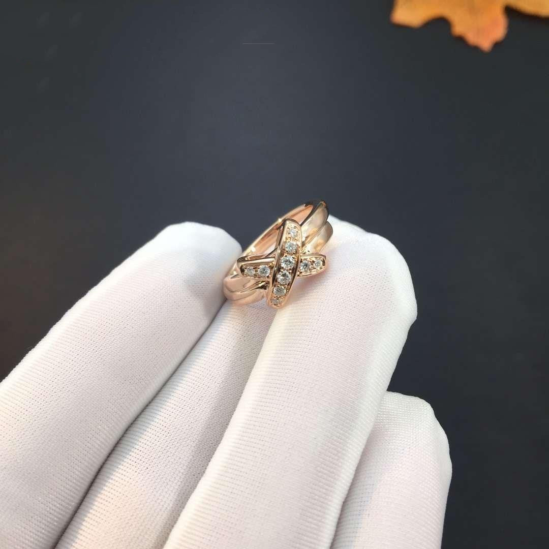 [Charm Aries Jewelry]JEUX DE PINK GOLD DIAMOND RING