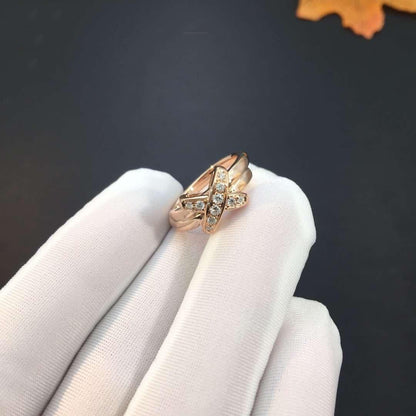 [Charm Aries Jewelry]JEUX DE PINK GOLD DIAMOND RING
