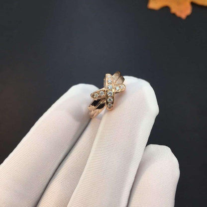[Charm Aries Jewelry]JEUX DE PINK GOLD DIAMOND RING