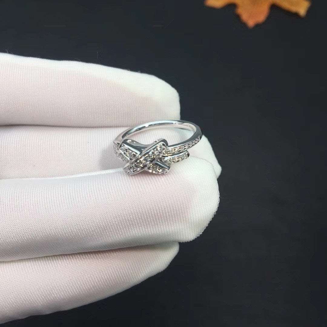 [Charm Aries Jewelry]JEUX DE SILVER DIAMOND RING