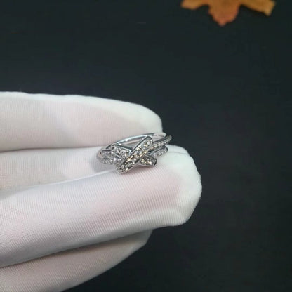 [Charm Aries Jewelry]JEUX DE SILVER DIAMOND RING