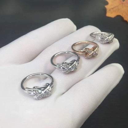 [Charm Aries Jewelry]JEUX DE SILVER DIAMOND RING