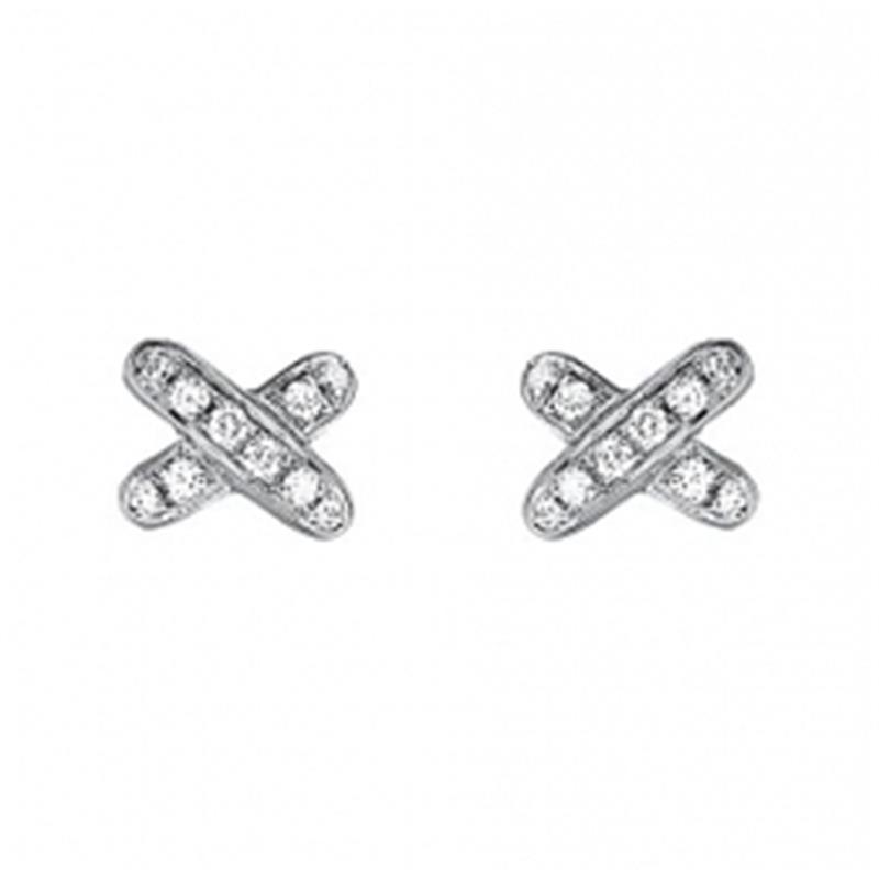 [Charm Aries Jewelry]JEUX DE DIAMOND EARRINGS