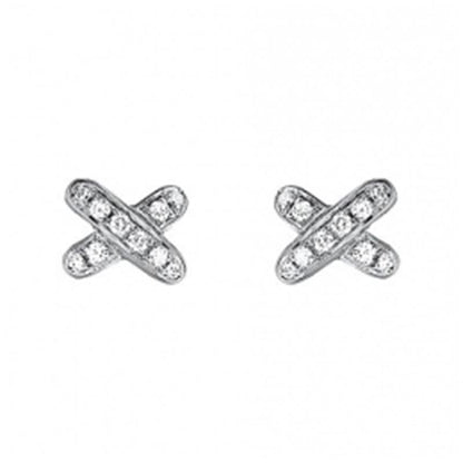 [Charm Aries Jewelry]JEUX DE DIAMOND EARRINGS