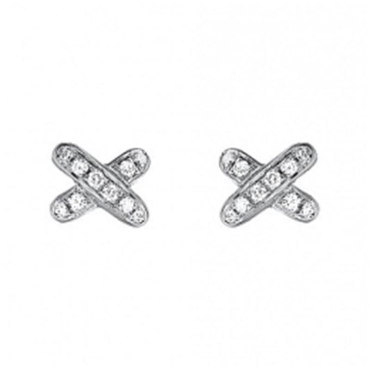 [Charm Aries Jewelry]JEUX DE DIAMOND EARRINGS