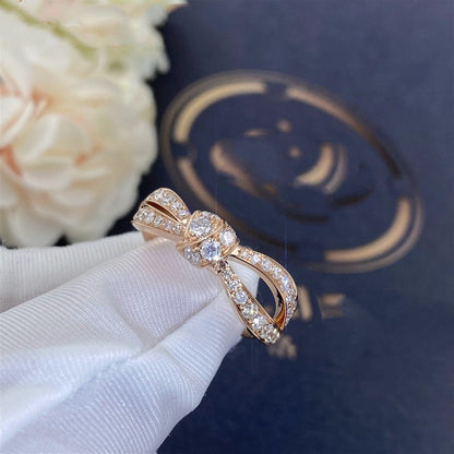 [Charm Aries Jewelry]LIENS PINK GOLD DIAMOND RING