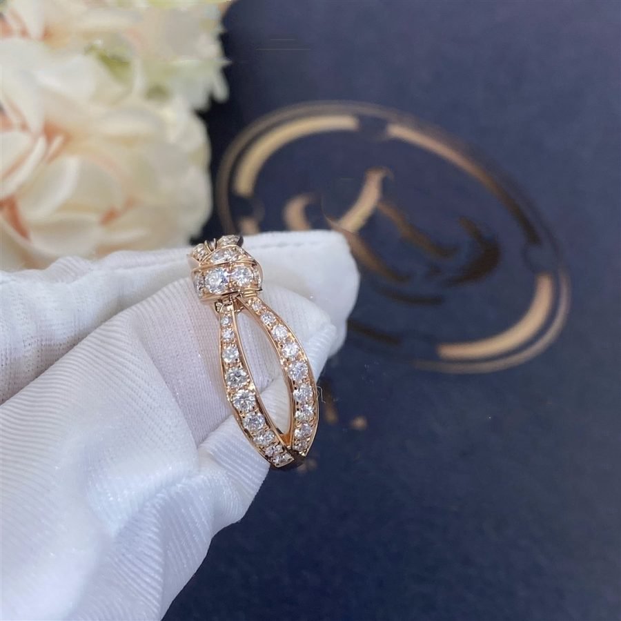[Charm Aries Jewelry]LIENS PINK GOLD DIAMOND RING