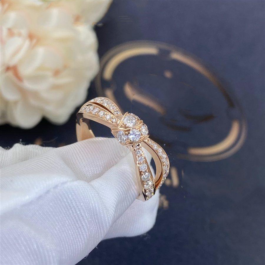 [Charm Aries Jewelry]LIENS PINK GOLD DIAMOND RING