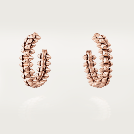 [Charm Aries Jewelry]CLASH SMALL HOOP EARRINGS