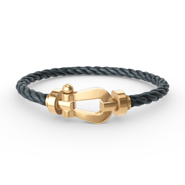 [Charm Aries Jewelry]FORCE LARGE HORSESHOE NO DIAMOND BRACELET GOLD