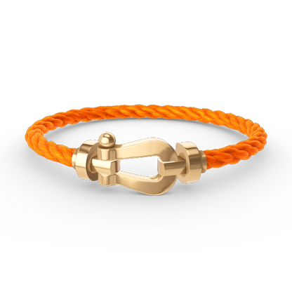 [Charm Aries Jewelry]FORCE LARGE HORSESHOE NO DIAMOND BRACELET GOLD
